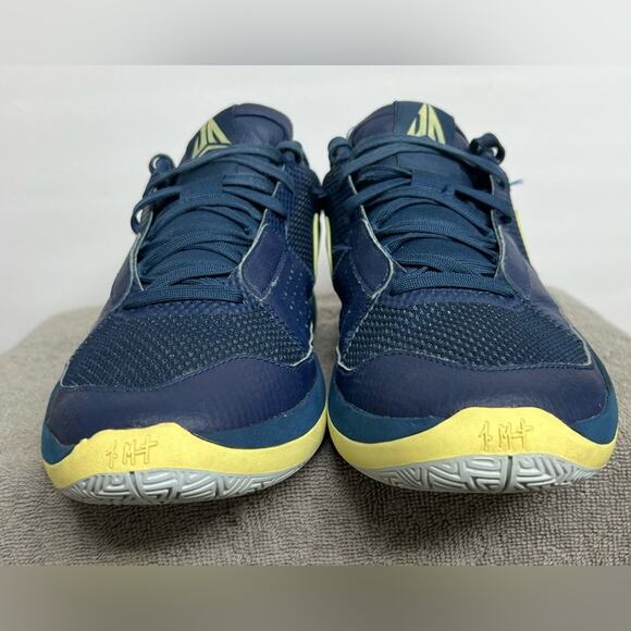 Nike Ja 1 Murray State Midnight Navy Blue and Yellow FQ4796-402 Mens Size 9.5 - Picture 5 of 10